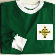 George Best's 1960s Northern Ireland shirt